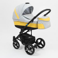 CH08 - Детская коляска Mr Sandman West-East Premium (2 в 1) 50% Эко кожа